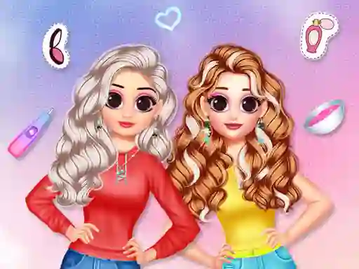 游戏Besties Makeover Salon在线