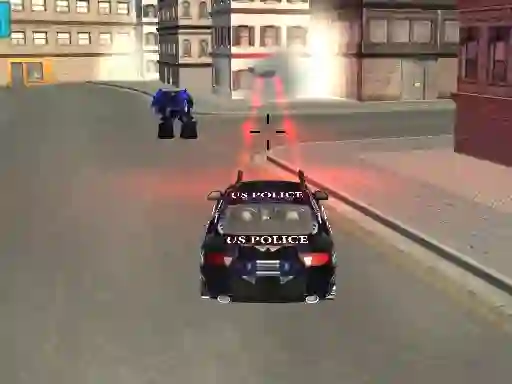 游戏US Police Robot Transform: Robot  fighting games在线
