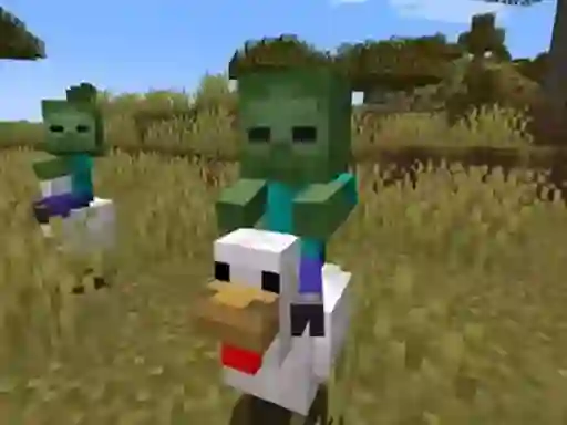 游戏Chicken Jockey hidden lava chicken 2在线