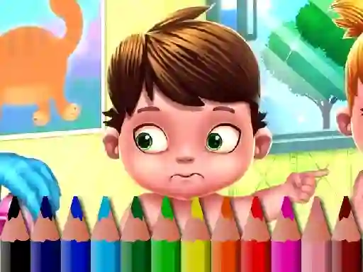 游戏Back To School: Baby Coloring Book在线