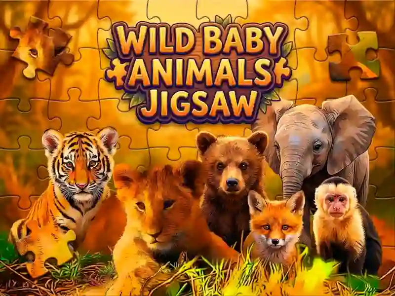 游戏Wild Baby Animals Jigsaw在线