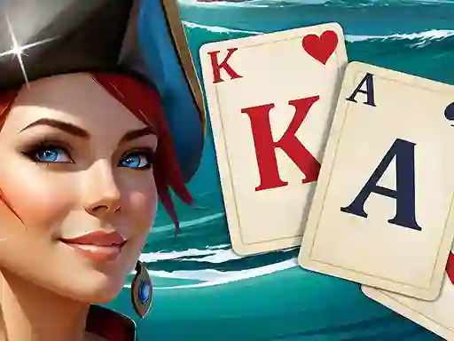 游戏Solitaire Klondike Treasure Island在线