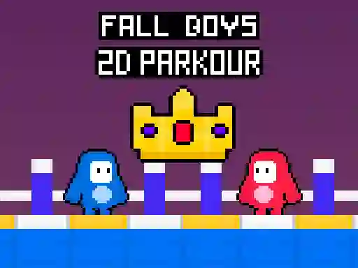游戏Fall Boys 2D Parkour在线