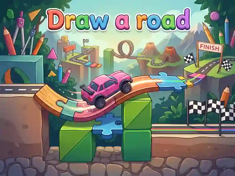 游戏Draw a road在线