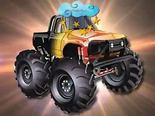 游戏Cartoon Trucks Hidden Stars在线