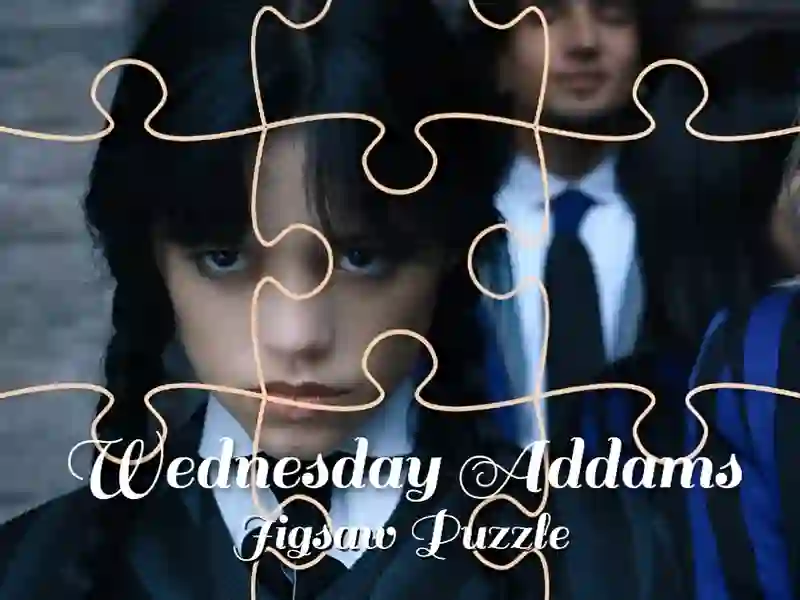 游戏Wednesday Addams Jigsaw Puzzle在线