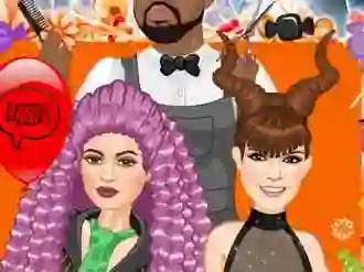 游戏Jenner Sisters Spooky Hairstyles在线