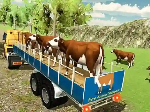 游戏Offroad Animal Truck Transport在线