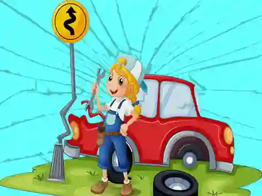 游戏Broken Cars Jigsaw在线
