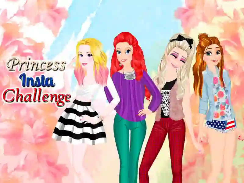 游戏Princesses: Instagram Challenge在线