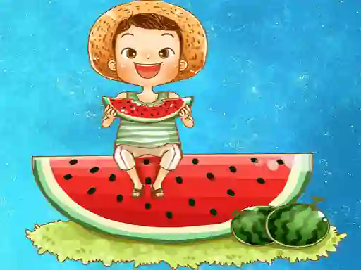 游戏Watermelon and Drinks Puzzle在线