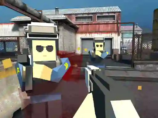 游戏Pixel Factory Battle 3D.io在线
