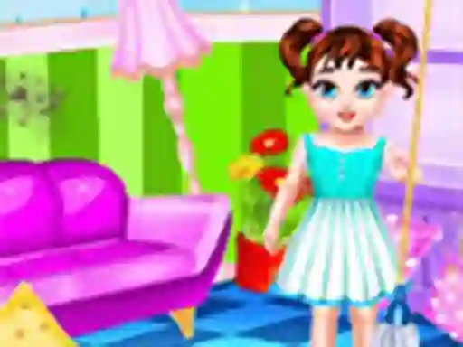 游戏Baby Taylor Messy Home Cleaning在线