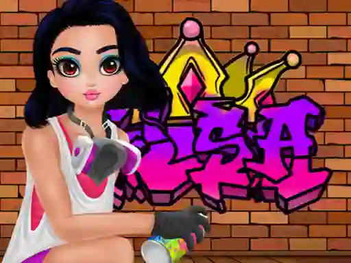 游戏Princess Cool Graffiti在线