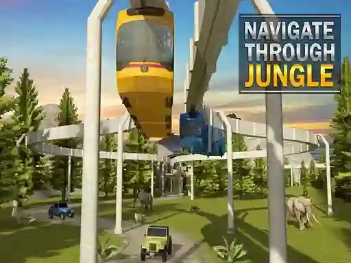 游戏Elevated Train Driving Simulator Sky Tram Driver在线
