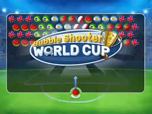游戏Bubble Shooter World Cup在线