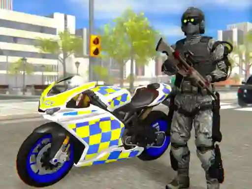 游戏Police Bike City Simulator在线