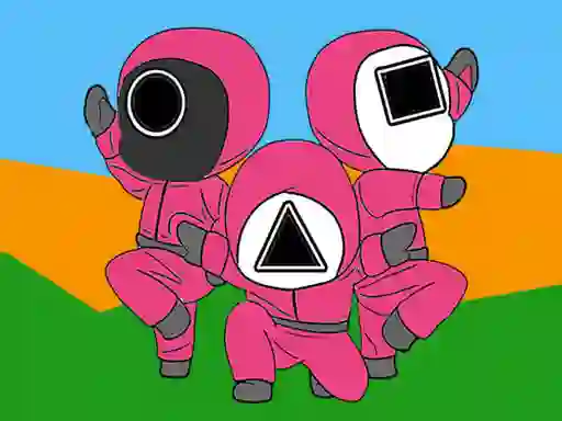 游戏Squid Coloring Book在线