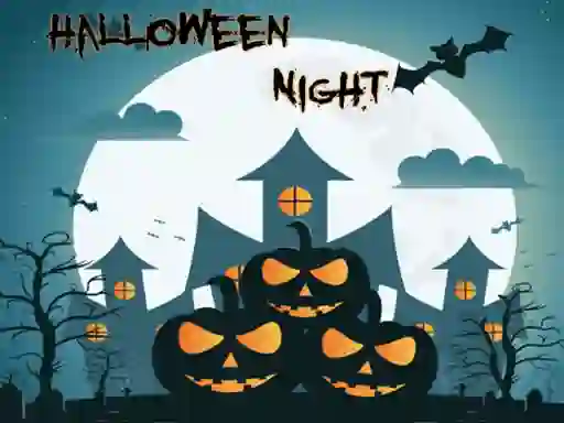 游戏Halloween Night Jigsaw在线