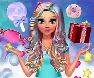 游戏Katie's Candy Look在线
