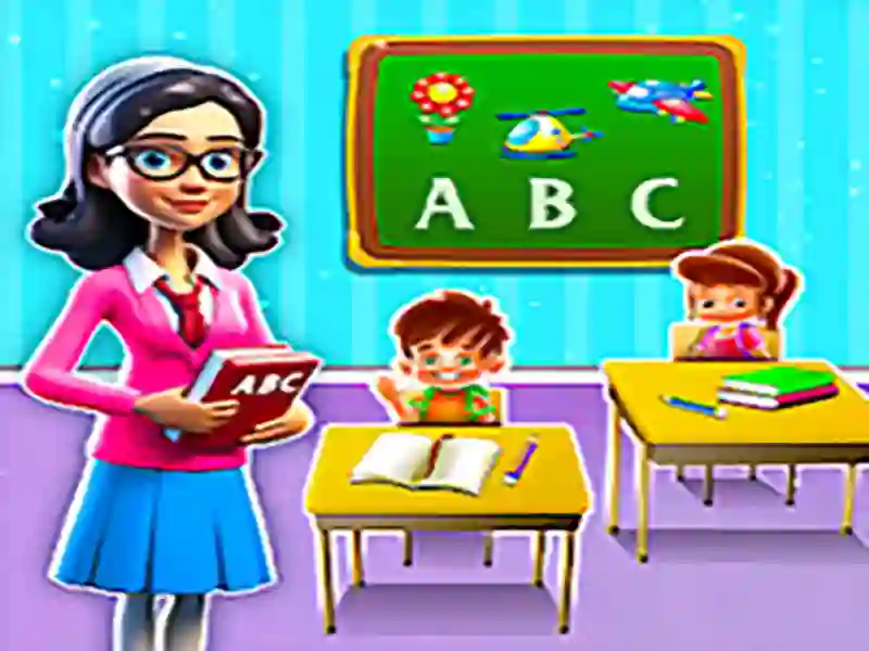 游戏Kindergarten School Teacher在线