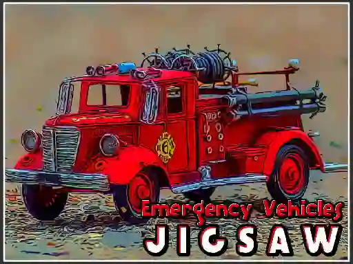 游戏Emergency Vehicles Jigsaw在线