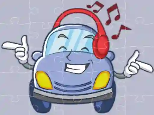 游戏Smiling Cars Jigsaw在线