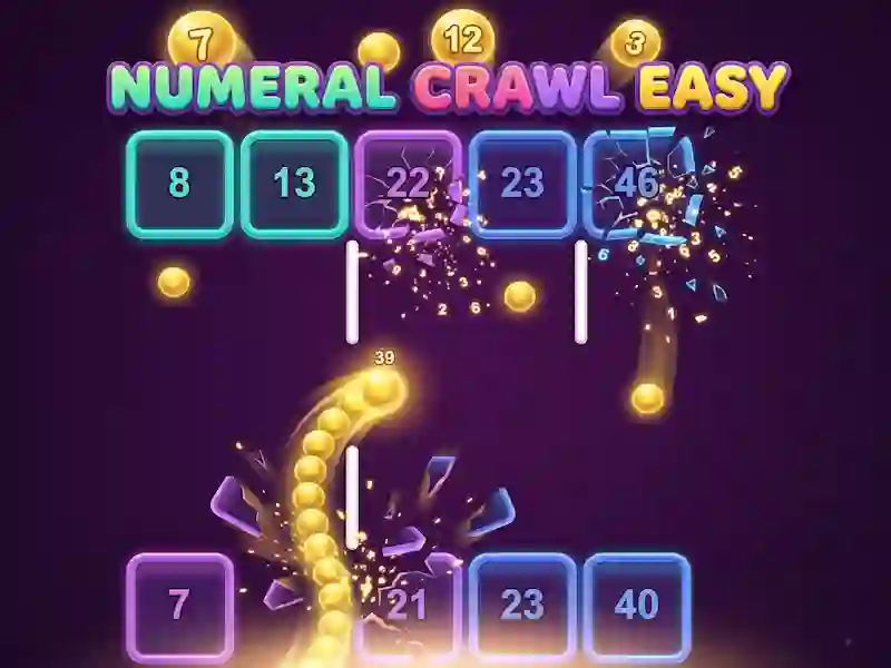 游戏Numeral Crawl Easy在线