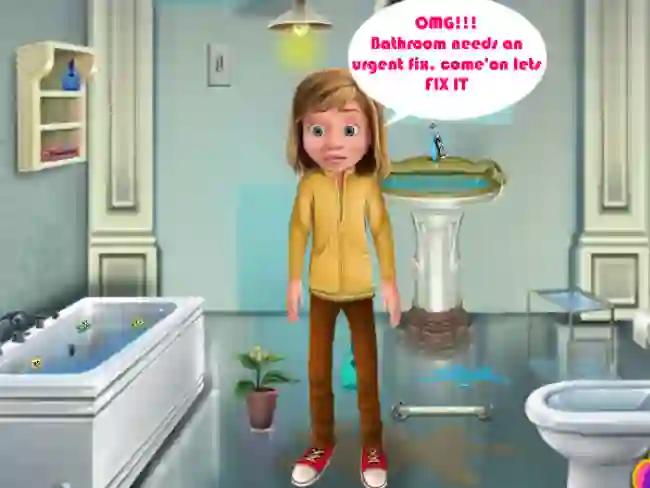 游戏Riley Bathroom Cleaning在线