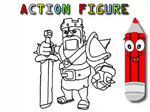 游戏Back To School: Action Figure Coloring在线