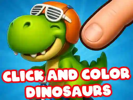 游戏Click And Colors Dinosaurs在线