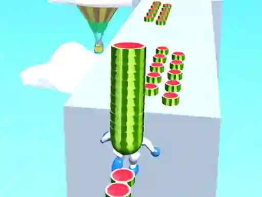 游戏Watermelon Run 3d在线
