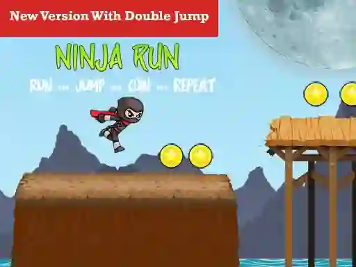 游戏Ninja Run Double Jump在线