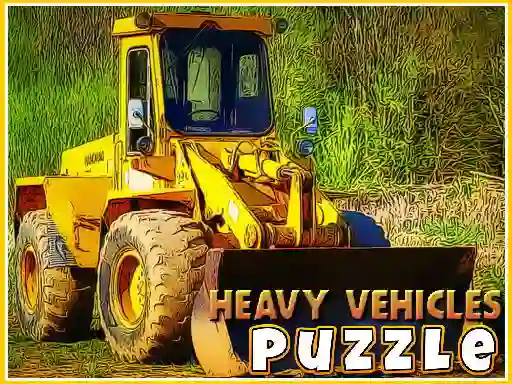 游戏Heavy Vehicles Puzzle在线