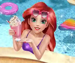游戏Mermaid Princess Pool Time在线
