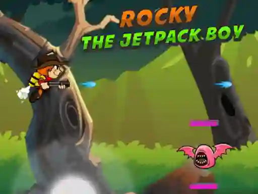 游戏Rocky The Jetpack Boy在线