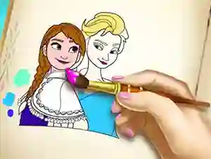 游戏Ice Kingdom Coloring Book在线