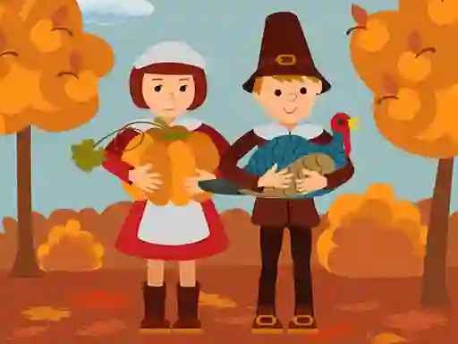 游戏Thanksgiving Jigsaw在线