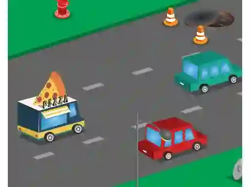 游戏Food Rush Traffic在线