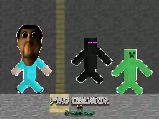 游戏Pro Obunga vs CreepEnder在线
