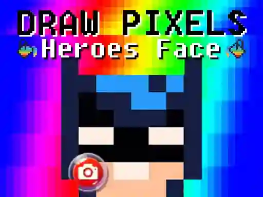 游戏Draw Pixels Heroes Face在线