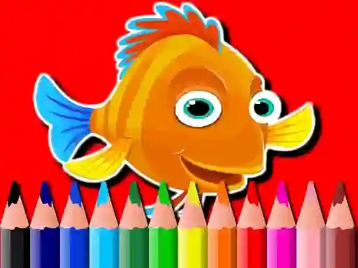 游戏Back To School: Fish Coloring Book在线