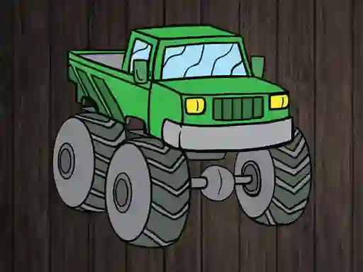 游戏Monster Truck Jigsaw在线