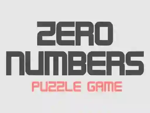 游戏Zero Numbers Puzzle Game在线
