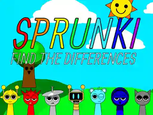 游戏Sprunki Find The Differences在线
