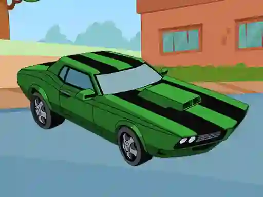 游戏Ben 10 Car Jigsaw在线