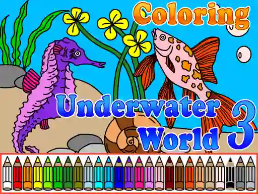 游戏Сoloring Underwater World 3在线