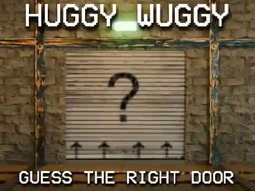 游戏Huggy Wuggy Guess the right door在线