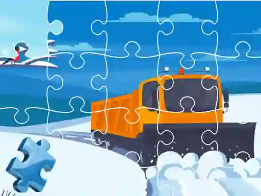游戏Winter Trucks Jigsaw在线