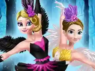 游戏Ellie and Annie Black Swan and White Swan在线